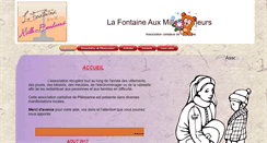 Desktop Screenshot of fontainemillebonheurs.com
